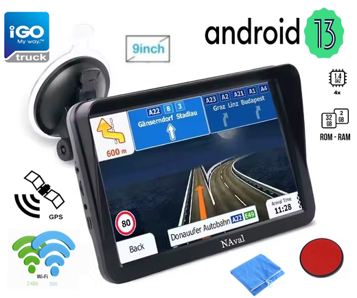 ANDROID GPS navigácia TRUCK, BUS, varianty